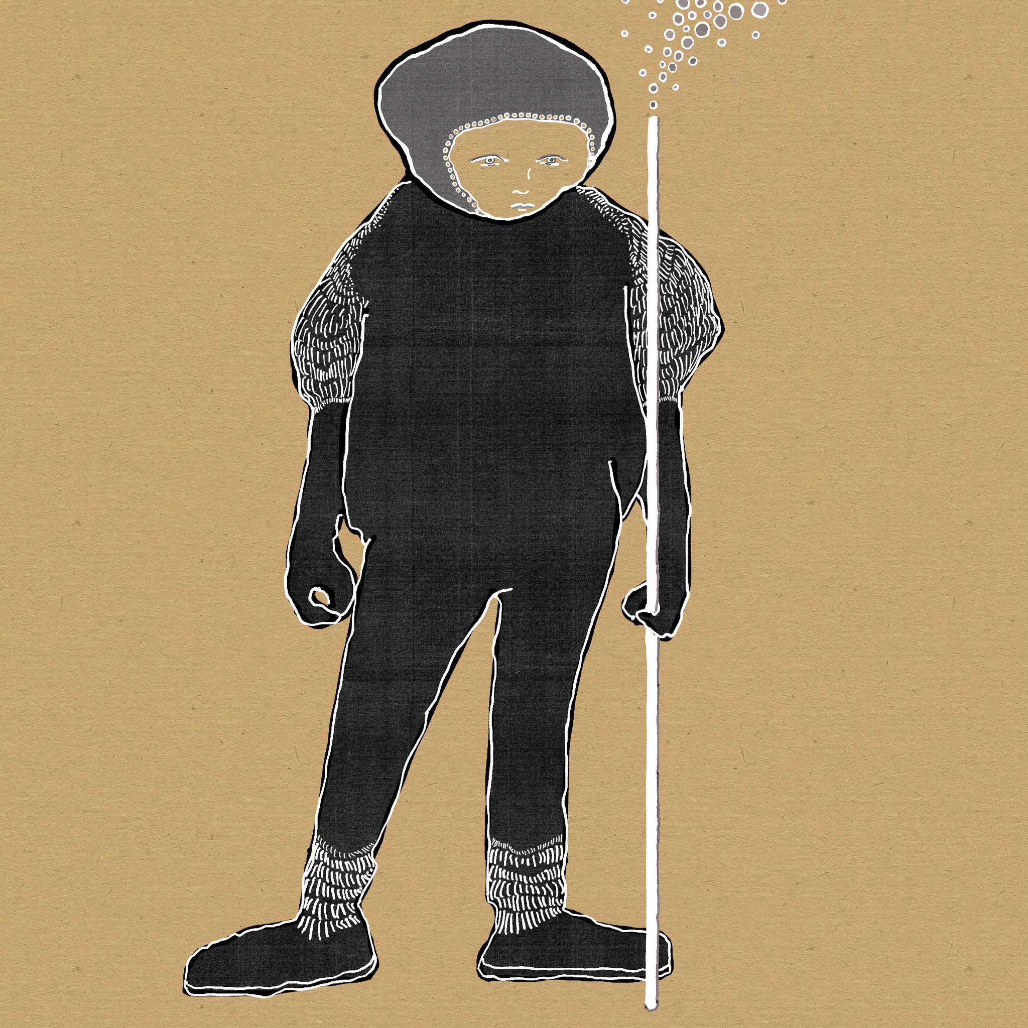 Filosofische illustratie door Ester Smits